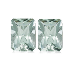 Natural Loose Green Amethyst Emerald Cut Radiant