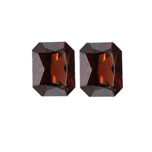 Mozambique Garnet Emerald Radiant Cut