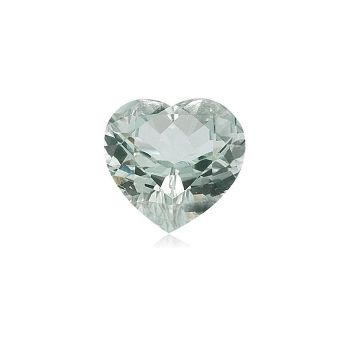 Natural Loose Green Amethyst Heart Cut