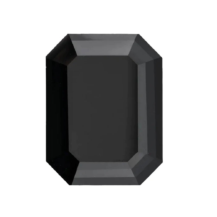 Lab Created Emerald Black Moissanite