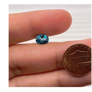 Oval Best London Blue Topaz