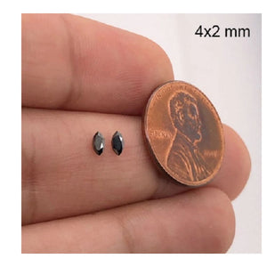4X2MM (Weight range-0.075-0.081 cts each stone)