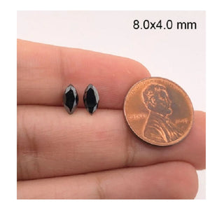 8X4MM (Weight range-0.46-0.74 cts each stone)