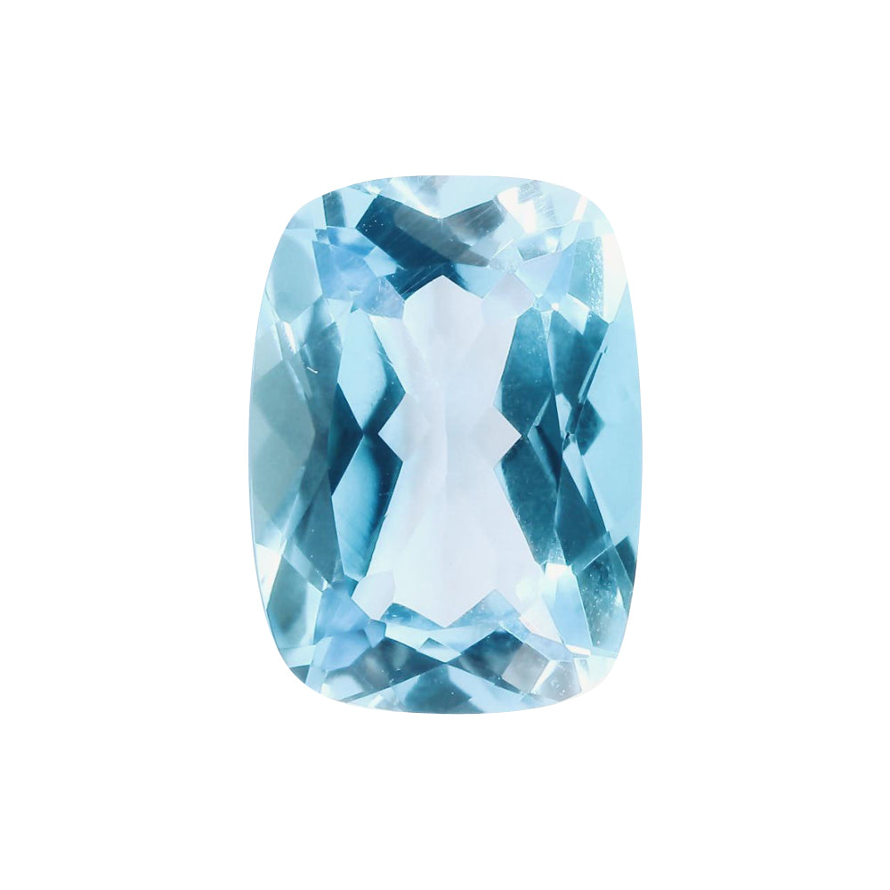 Cushion cut sales blue topaz