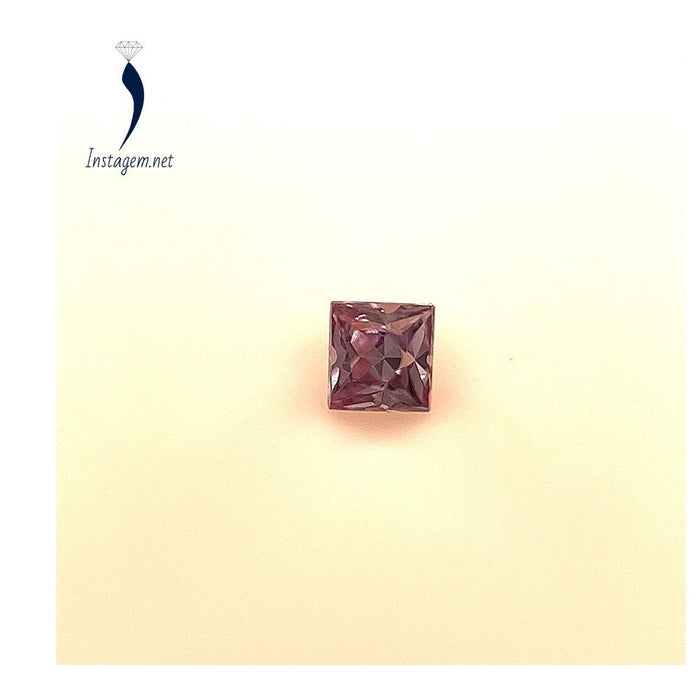 Lab Grown Color Change Sapphire Princess Cut