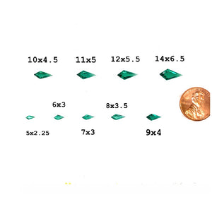 6x3MM(Weight range-0.14-0.17 each stone)