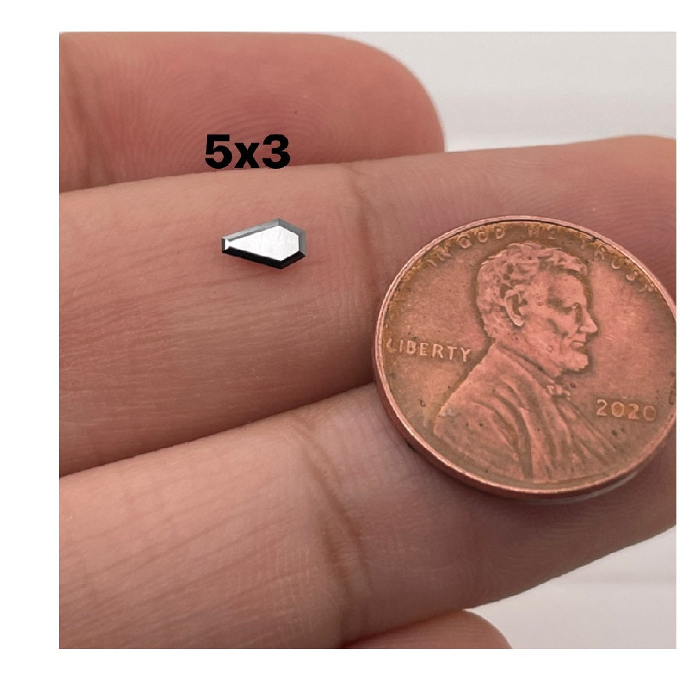 5x3MM(Weight range-0.17-0.19 each stone)