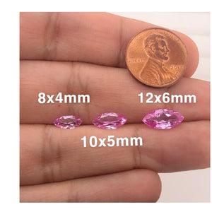 12x6mm (Weight range-2.29-2.53 Cts each stone)