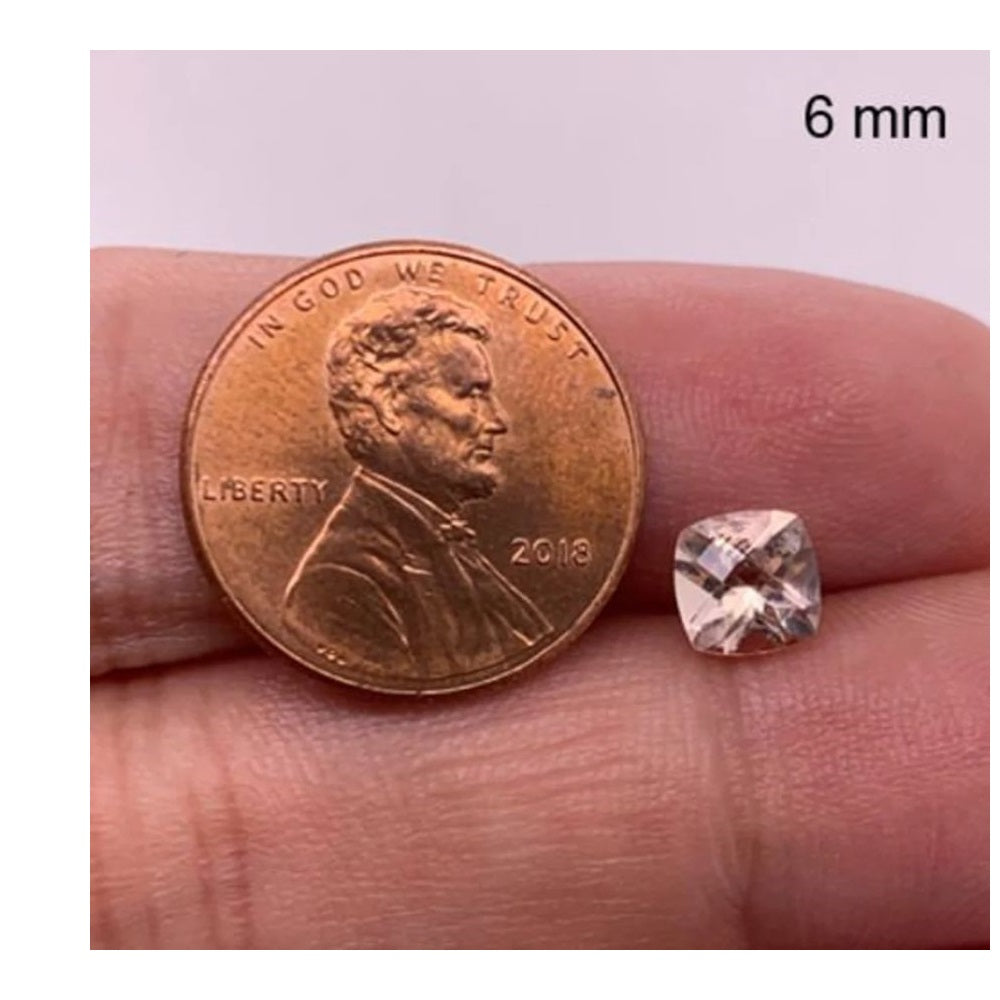 6MM (Weight range-0.79-0.94 each stone)