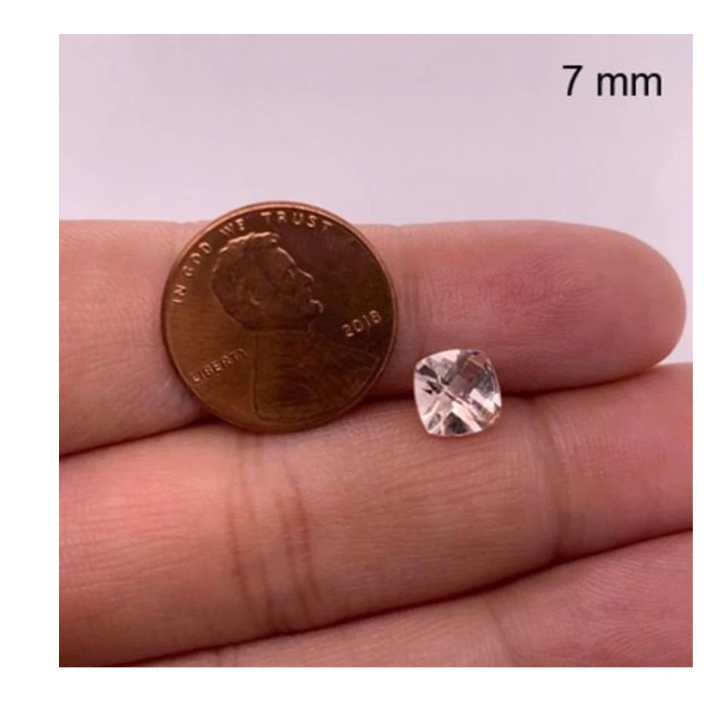 7MM (Weight range-1.30-1.35 each stone)