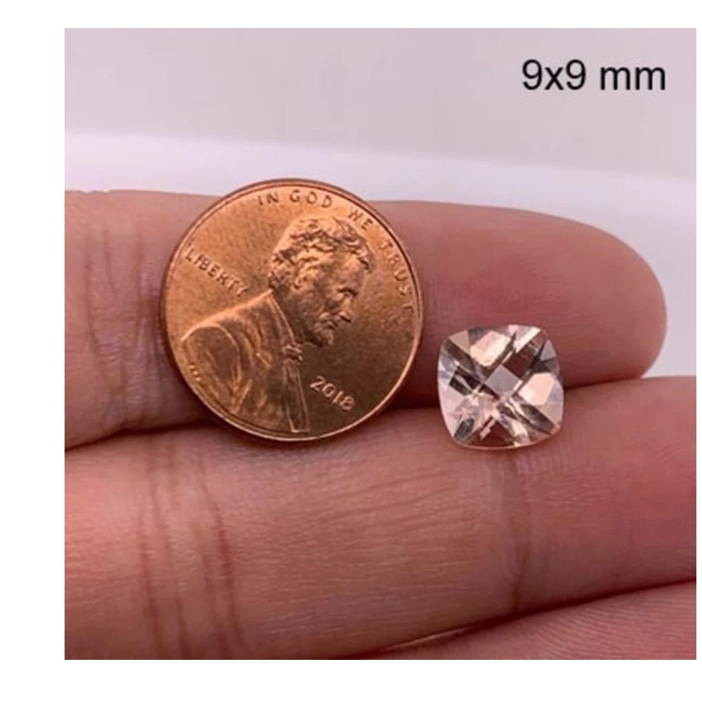 9MM (Weight range-2.42-2.79 each stone)