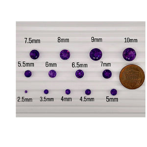 8 MM (Weight range-1.27-1.97 Cts each stone)