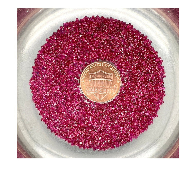 Natural Ruby Small Round - Parcel