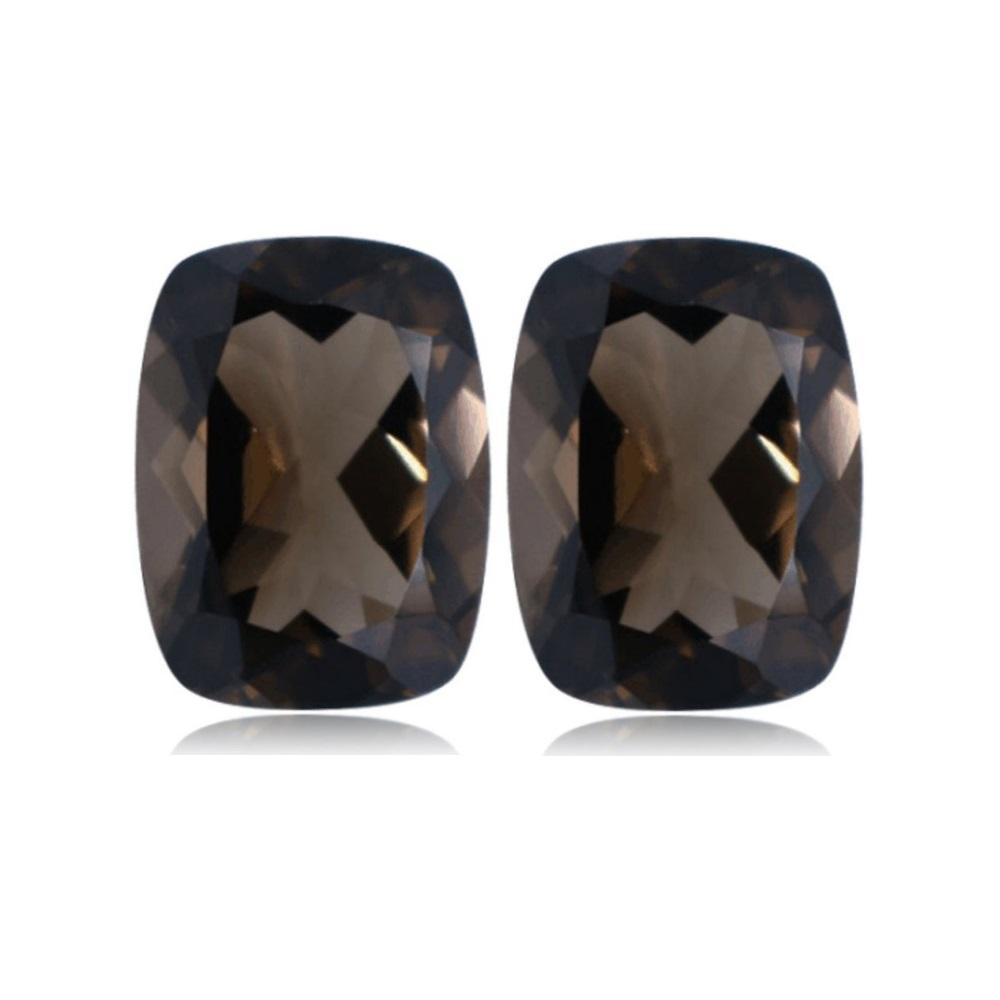 Natural Loose Smokey Quartz Cushion Cut - (Elongated)