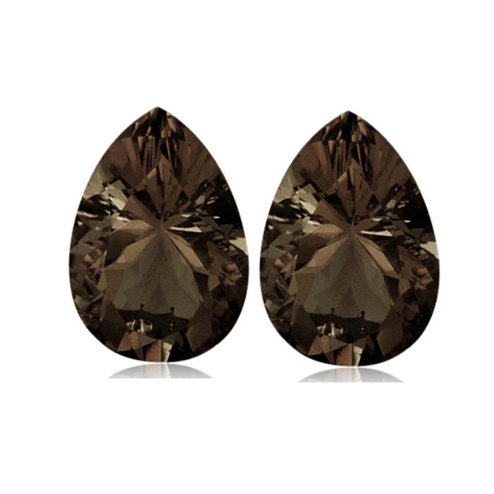 Natural Loose Smokey Quartz Pear Cut