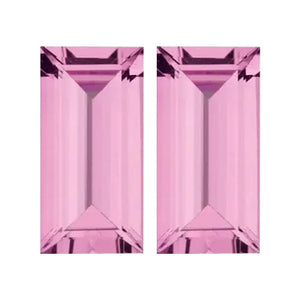 Natural Baguette Loose Pink Sapphire