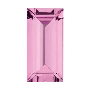 Natural Baguette Loose Pink Sapphire