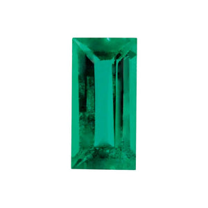 Natural Baguette Cut Loose Emerald