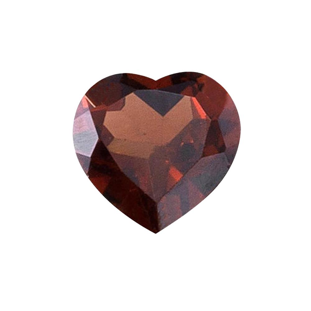 Mozambique Garnet Heart Cut