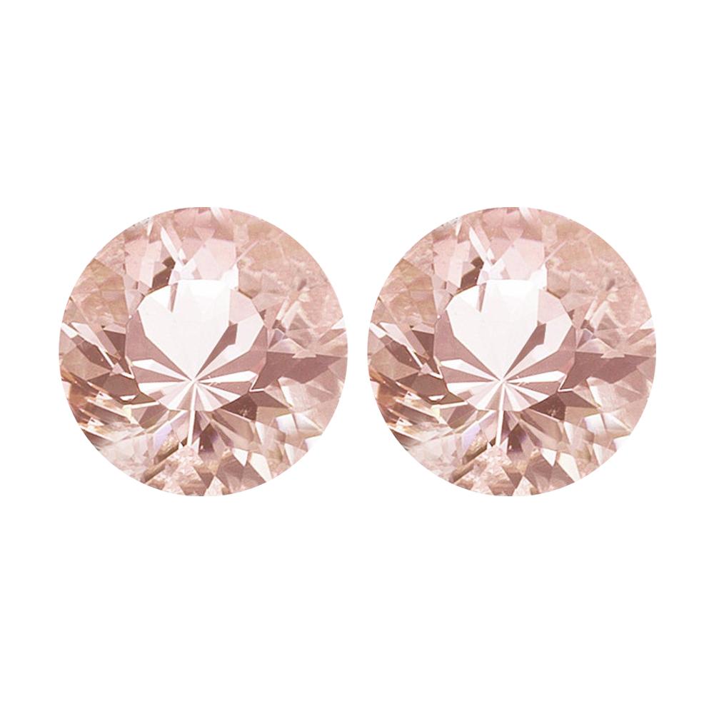 Morganite round stone 2025
