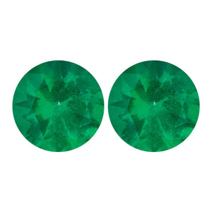 Natural Round Loose Emerald - (Bigger Size)