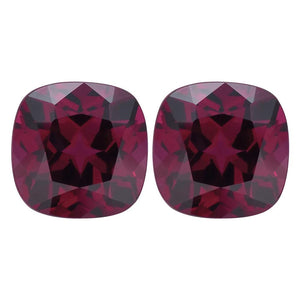 Rhodolite Garnet Cushion Cut