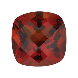 Natural Madeira Citrine Cushion Checkered Cut