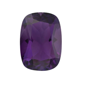 Natural Loose African Amethyst Cushion Cut - (Elongated)