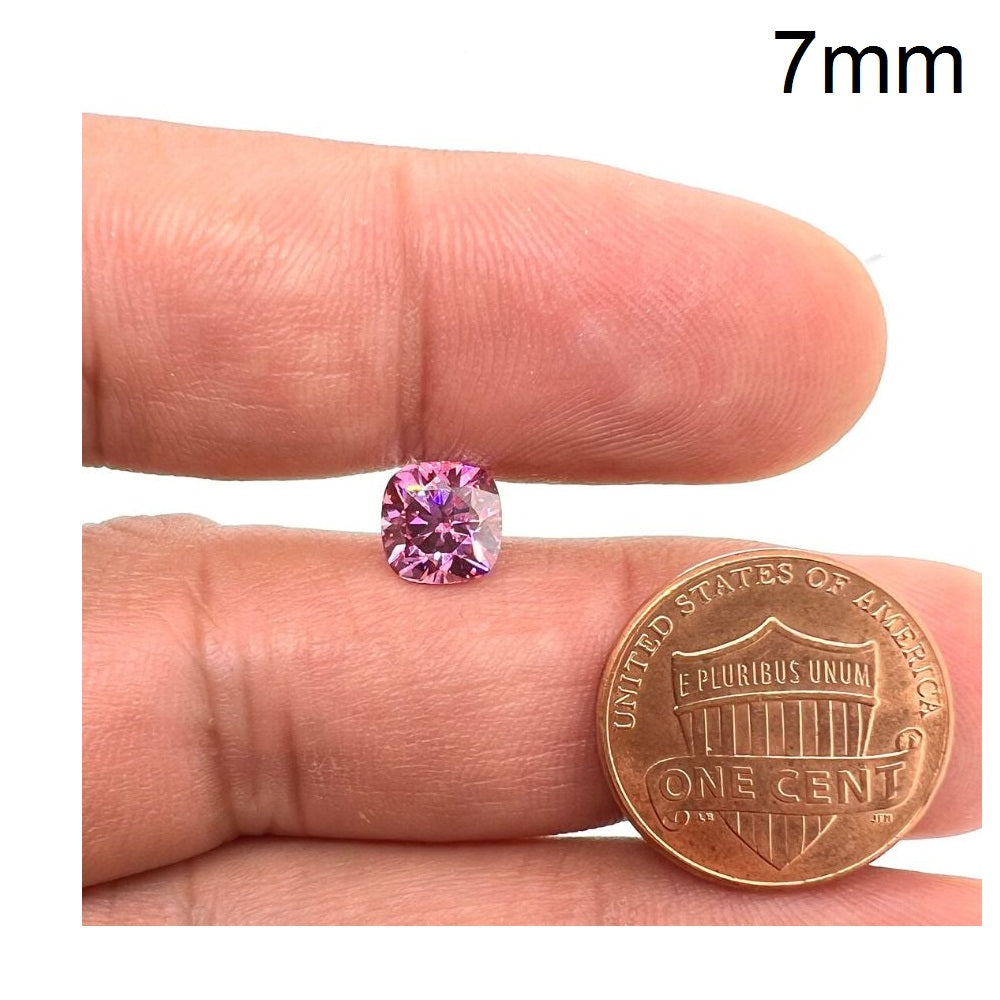 Light pink moissanite online