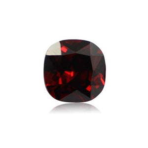 Natural Mozambique Garnet Cushion Cut - (Squarish)