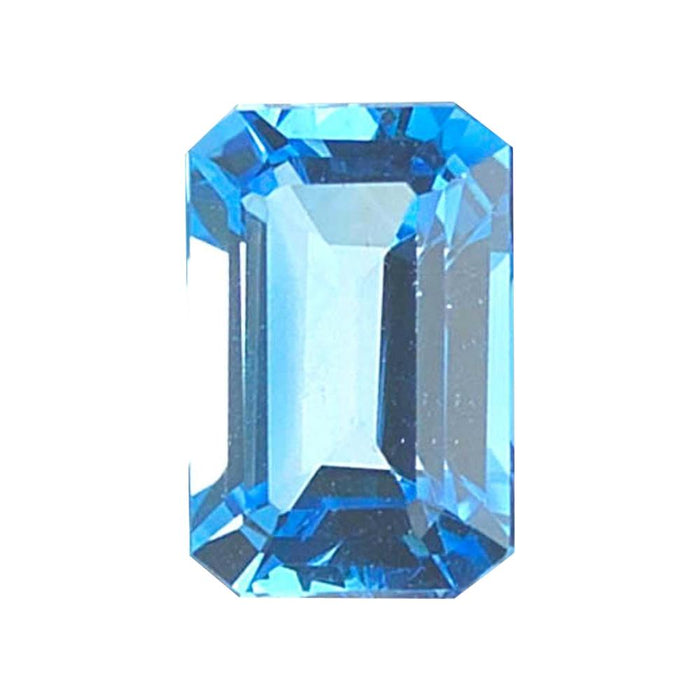 Swiss Blue Topaz Emerald Cut