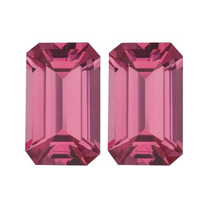 Pink Spinel Emerald Cut