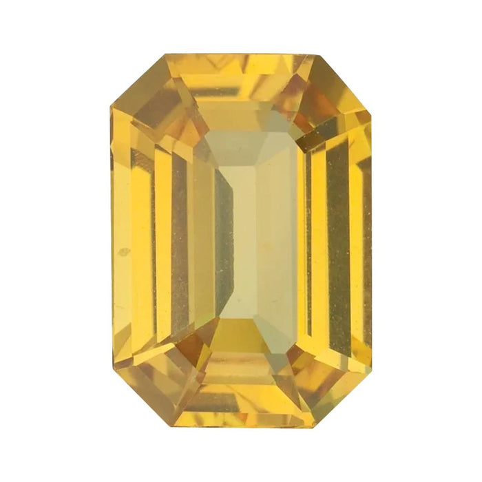 Natural Emerald Loose Yellow Sapphire