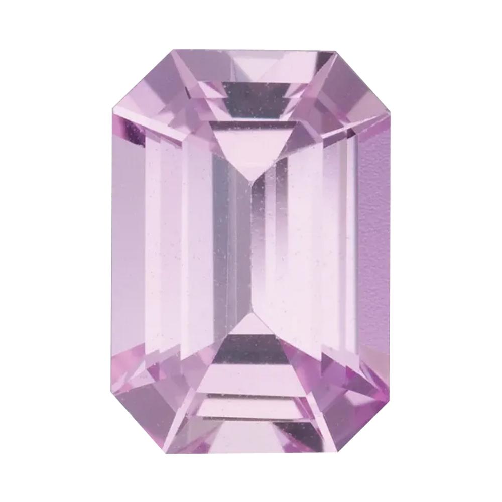 Natural Emerald Faceted  Loose Pink Sapphire