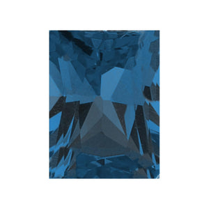 London Blue Topaz Emerald Radiant Cut