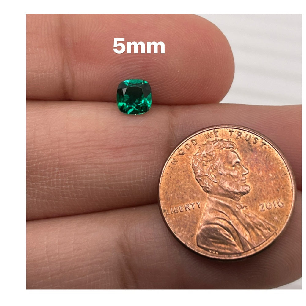 5x5MM (Weight range-0.48-0.58 cts each stone)
