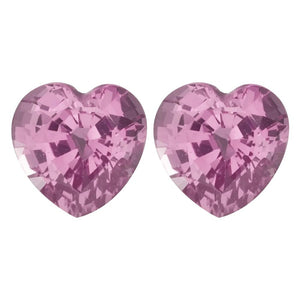 Natural Heart Loose Pink Sapphire