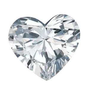 Natural Heart Shape GHI Color Loose White Diamond