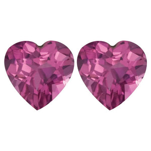 Natural Heart Loose Pink Tourmaline