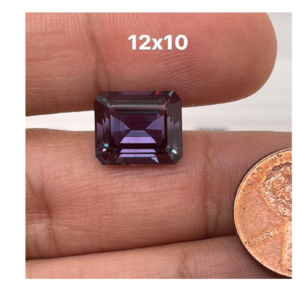 12x10MM (Weight range - 7.05-7.65 cts each stone)