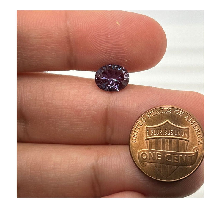 Alexandrite Oval Concave Cut 9x7mm