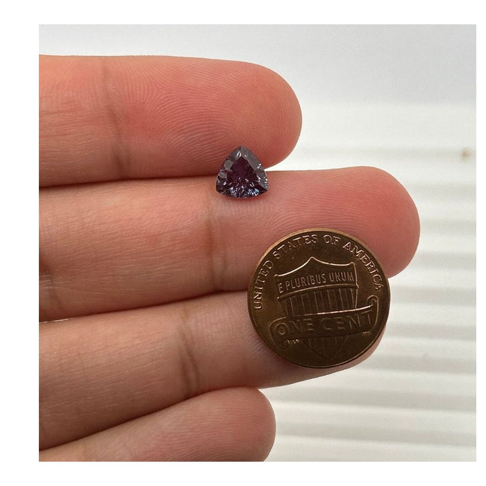 Alexandrite Trillion Concave Cut 7mm