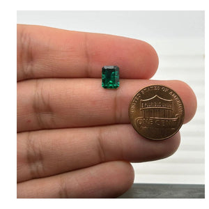 Emerald Concave Best Lab Created Emerald