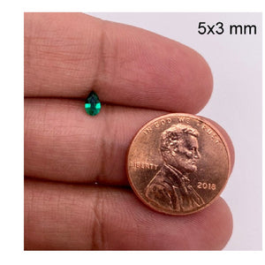 5x3MM (Weight range -0.16-0.20 cts each stone)