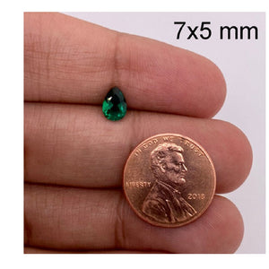 7x5MM (Weight range -0.55-0.60 cts each stone)