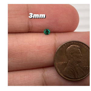 3MM (Weight range -0.07-0.13 cts each stone)