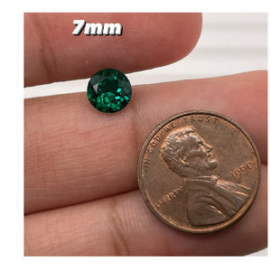 7MM (Weight range -1.03-1.49 cts each stone)