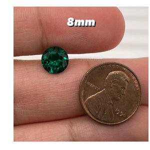 8MM (Weight range -1.52-1.61 cts each stone)