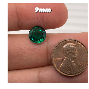 9MM (Weight range -2.35-2.45 cts each stone)