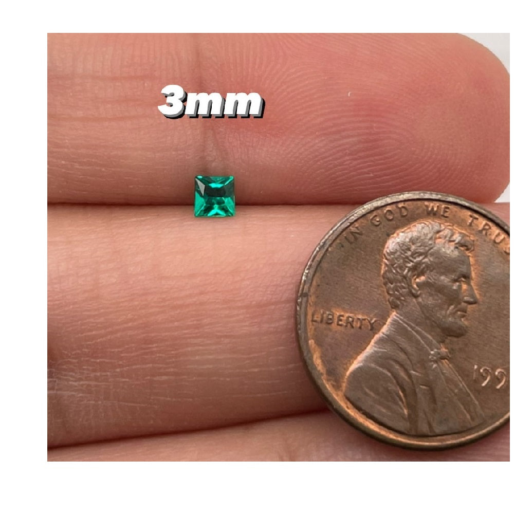 3MM (Weight range - 0.12-0.18 cts each stone)
